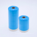 HDPE Film Pre Taped Masking Film For Masking